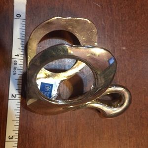 Silver or silver plate napkins holder Swan